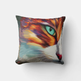 Cat's Eye Design Kissen