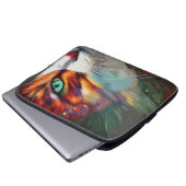 Cat's Eye Design Laptopschutzhülle (Vorne Knopf)