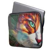 Cat's Eye Design Laptopschutzhülle (Vorderseite Links)