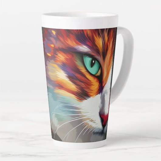 Cat's Eye Design Milchtasse (Rechte Ecke)