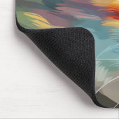 Cat's Eye Design Mousepad (Ecke)