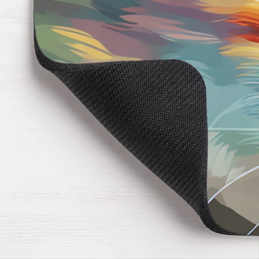 Cat's Eye Design Mousepad (Ecke)