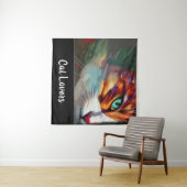 Cat's Eye Design Wandteppich (Beispiel (Horizontal))