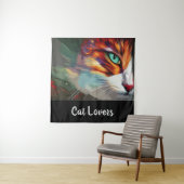 Cat's Eye Design Wandteppich (Beispiel)