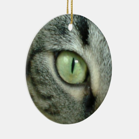 "CAT'S EYE" KERAMIKORNAMENT (Rechts)