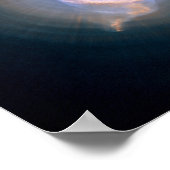 Cat's Eye Nebula Hubble NASA Poster (Ecke)