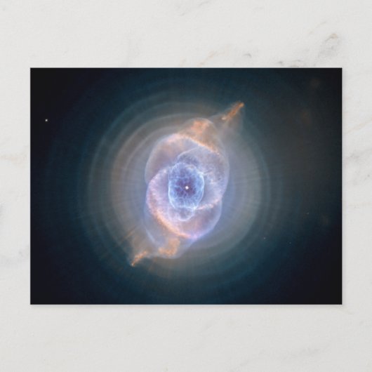 Cat's Eye Nebula Hubble NASA Postkarte (Vorderseite)