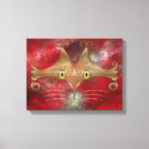 Cat's-Eyes Canvas Print Leinwanddruck