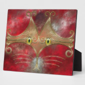 Cat's-Eyes Foto Plaque Fotoplatte (Seite)
