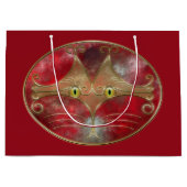 Cat's Eyes-Geschenktasche Große Geschenktüte (Vorderseite)