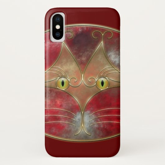 Cat's-Eyes iPhone Case-Mate Hülle (Rückseite)