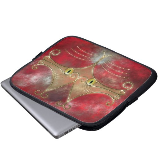 Cat's-Eyes Laptop-Sieb Laptopschutzhülle (Vorne Knopf)