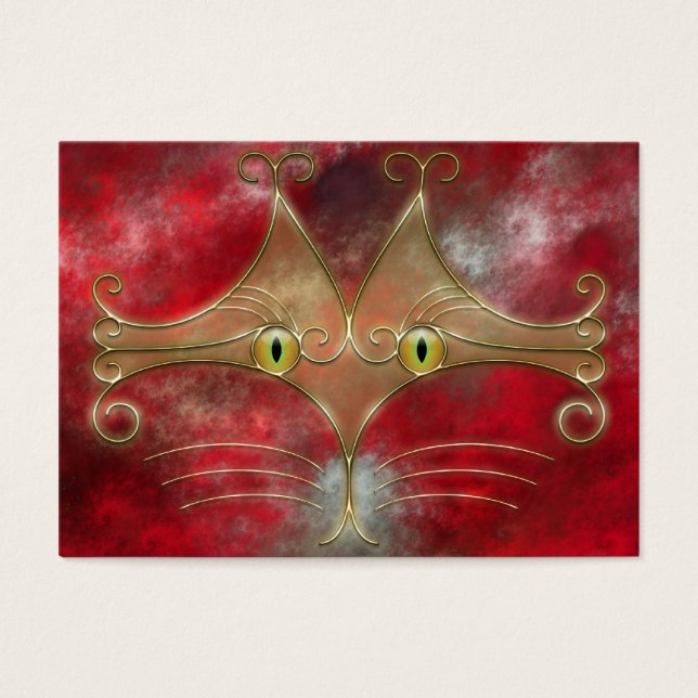 Cat's-Eyes-Lesezeichen (Vorderseite)