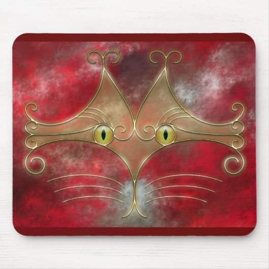 Cat's-Eyes Mousepad (Vorne)
