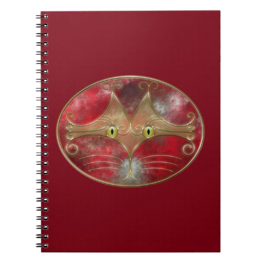 Cat's-Eyes-Notebook Notizblock (Vorderseite)