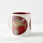 Cat's-Eyes-Tasse Zweifarbige Tasse (Vorderseite Links)