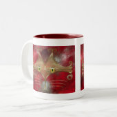 Cat's-Eyes-Tasse Zweifarbige Tasse (Vorderseite Links)