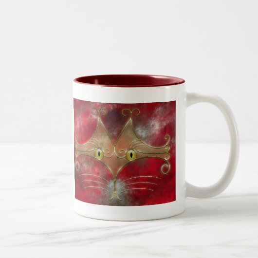 Cat's-Eyes-Tasse Zweifarbige Tasse (Rechts)