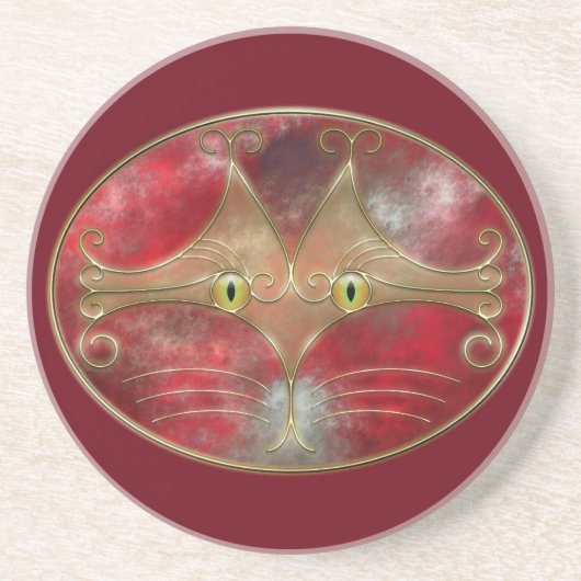 Cat's-Eyes-Untersetzer Getränkeuntersetzer (Vorne)