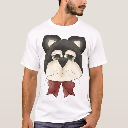 Cats Face Mens T - Shirt (Vorderseite)