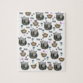 Cats Fish Jigsaw Puzzle (Vertikal)
