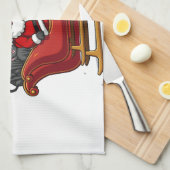 Cats For Everybody Christmas Cat Funny Xmas Women Geschirrtuch (Viertel Falte)