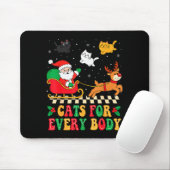 Cats For Everybody Christmas Cat Funny Xmas Women Mousepad (Mit Mouse)