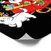 Cats For Everybody Christmas Cat Funny Xmas Women Poster (Ecke)