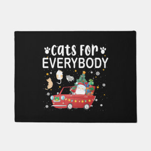 Cats For Everybody Christmas Fußmatte