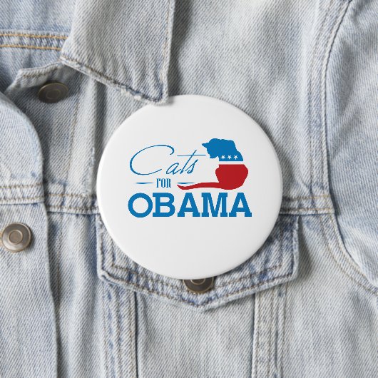 CATS FOR OBAMA - BUTTON (Beispiel)