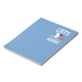 CATS FÜR BERNIE SANDERS NOTIZBLOCK (Rotiert)