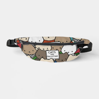 Cats für Palästina – Kawaii-Katzen für Gerechtigke Bauchtasche