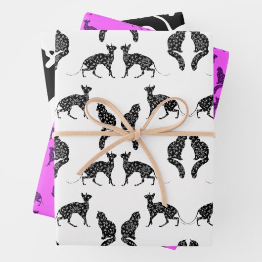 Cats Geschenkpapier Set (Beispiel)