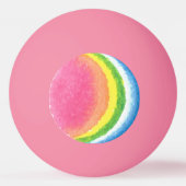 Cat's Glow Orange Ping Pong Ball Tischtennisball (Vorderseite)