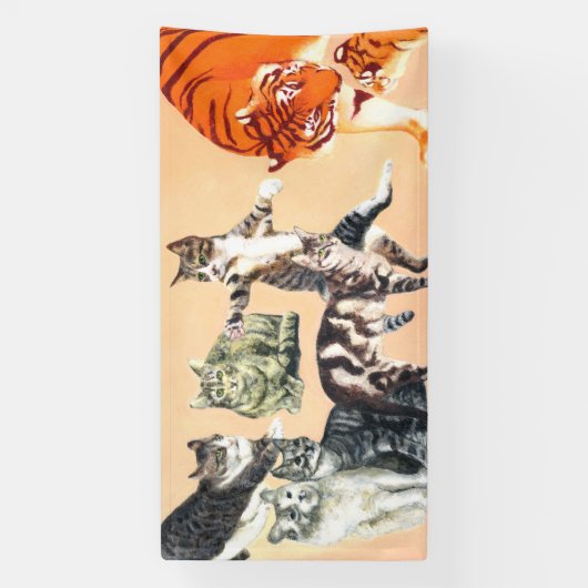 Cats Going to Play  Banner (Vertikal)