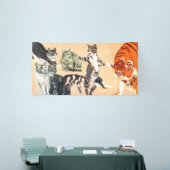 Cats Going to Play Banner (Messeveranstaltung)