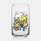 Cats Halloween Art: paw-sehenswert erschreckend Dosenglas (Rückseite)