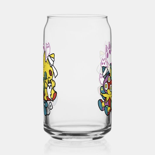 Cats Halloween Art: paw-sehenswert erschreckend Dosenglas (Rechts)