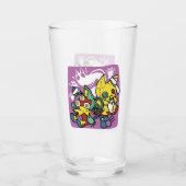 Cats Halloween Art: paw-sehenswert erschreckend Glas (Vorderseite)