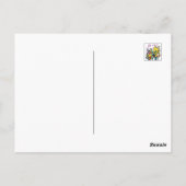 Cats Halloween Art: paw-sehenswert erschreckend Postkarte (Rückseite)