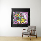 Cats Halloween Art: paw-sehenswert erschreckend Wandteppich (Beispiel (Horizontal))