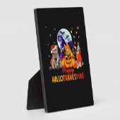 Cats Happy Hallothanksmas Halloween Erntedank C Fotoplatte (Seite)