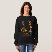 Cat's Happy Hallothanksmas Sweatshirt (Vorne ganz)