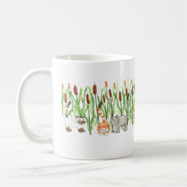 Cats in CatTails Kaffeetasse