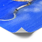 Cats in Tree Whimsical Art Poster (Ecke)