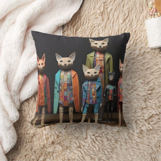 cats - Katzen  Kissen (Decke)