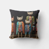 cats - Katzen  Kissen (Vorderseite)