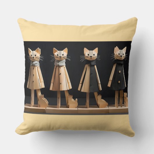 cats - Katzen Kissen (Vorderseite)