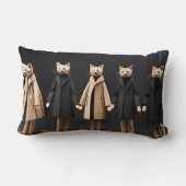 cats - Katzen Lendenkissen (Rückseite)