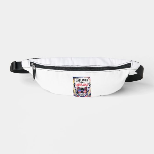 Cats Ladys for Harris Walz Bauchtasche (Vorderseite)